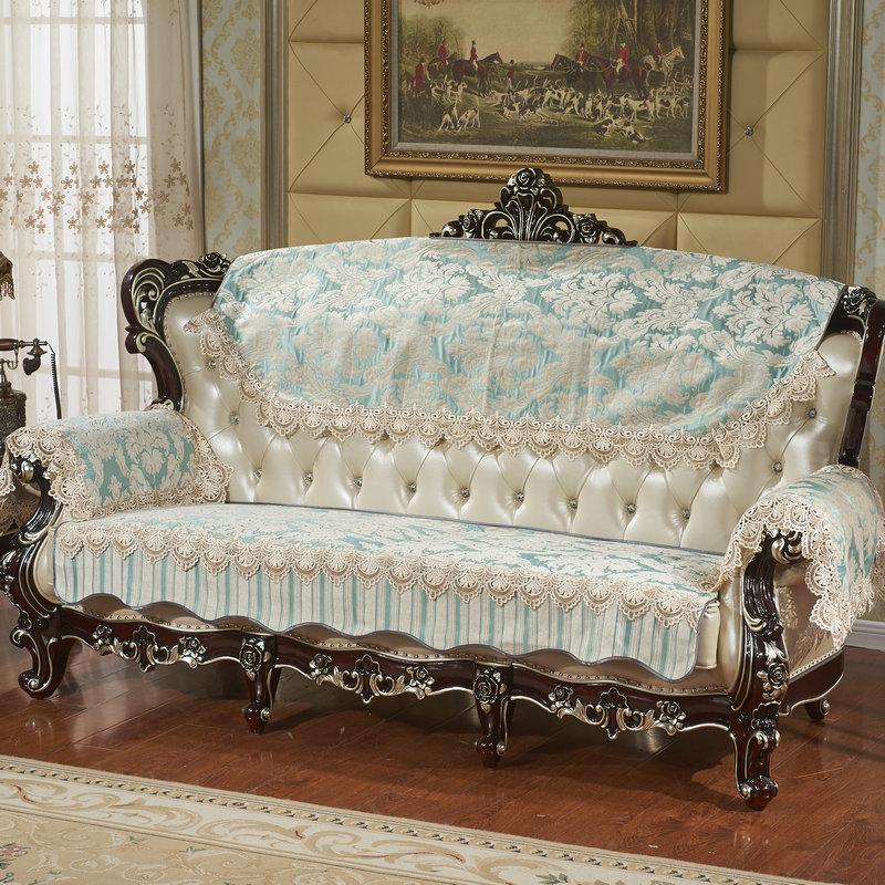 Lace Sofa Cushion Lace American Combination 123 Sofa Cover