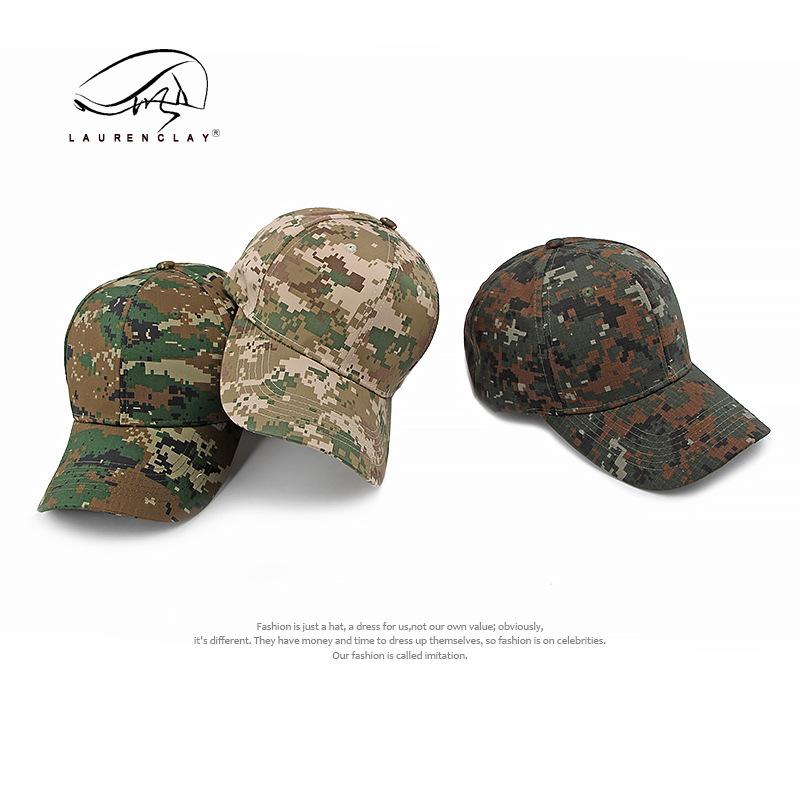 New Hats Men and Women Outdoor Mountaineering Travel Hardtop Baseball Cap Personalized Cotton Camouflage Cap Tide
