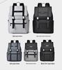 Unisex Minimalist Commuting Backpack with Custom Logo, High School Ready