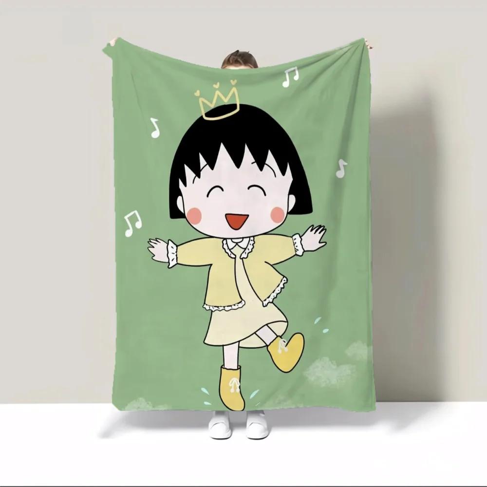 

Designer Throw Blanket Sofa Winter Chibi Maruko-chans Thermal Blankets for Bed Blanket 150cm X 200cm Luxury Bedding Beach Towel 75x90cm