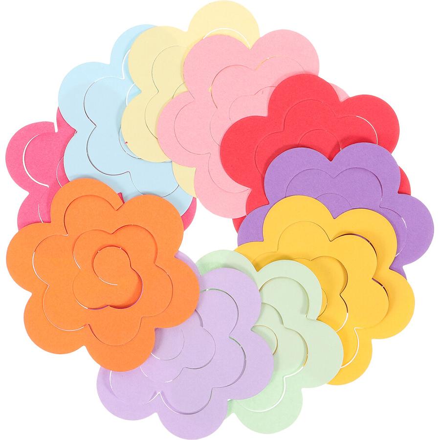 40 Stück Papier-Quilling zum Aufrollen zu Rosenblüten DIY-Bastelbedarf Origami für Hausverschönerung Partydekoration XJM