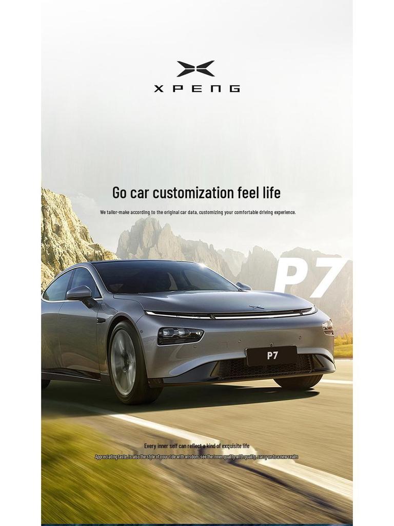 Premium Linen Seat Covers for Xpeng P7 - Universal, All-Season Car Cushion