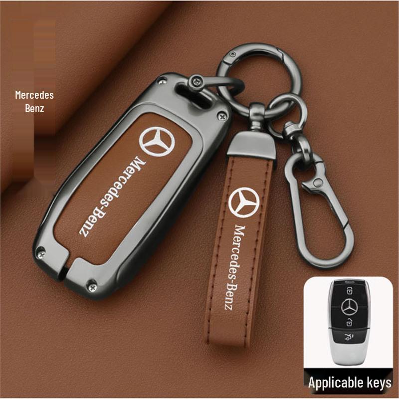 Mercedes Key Case for E300L, C260L, GLC300L, C200L, A200L, GLA, GLB, GLE Models