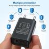 EU Plug 5V 1A Universal USB Wall CellPhone Charger Portable Charging Block Travel Power Adapters For IPhone IPad Samsung Xiaomi