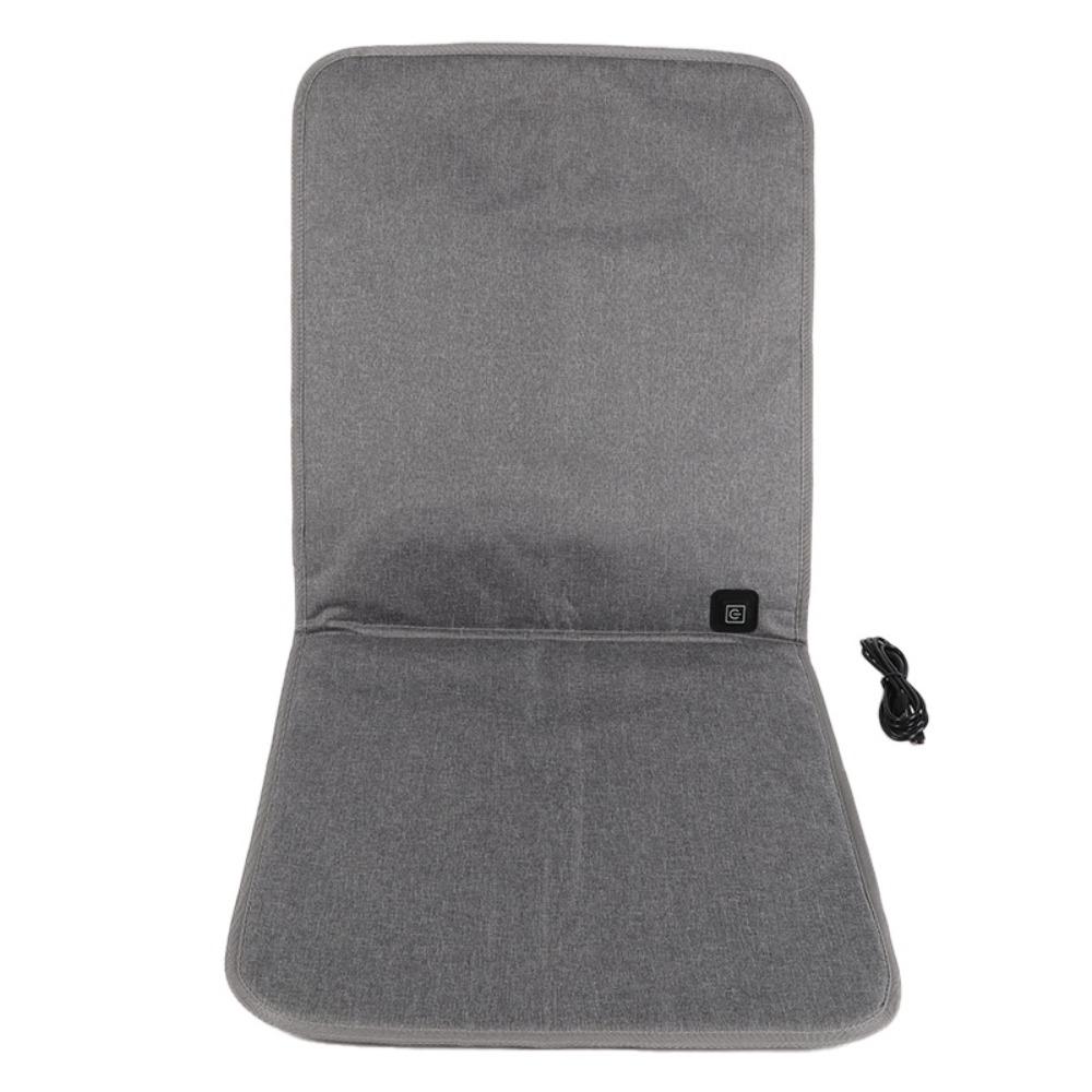 with 3 Adjustable Temperatures Heated Seat Cushion Waterproof USB Heating Chair Backrest Heated Mat Chair Heater Pad Home