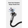 Data Cable Rotating Magnetic Type C Cable 5A Super Fast Charging Magnet USB-C Charger Data Cord For iPhone Samsung Xiaomi