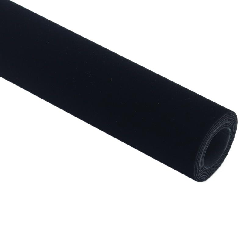 

10м/5м/3м/1м*45см 1.2MM Чорно-сірий колір Самоклеюча оксамитова тканина Липка флокована Різдвяні тканини для декору салону автомобіля 45cm x 100cm чорний