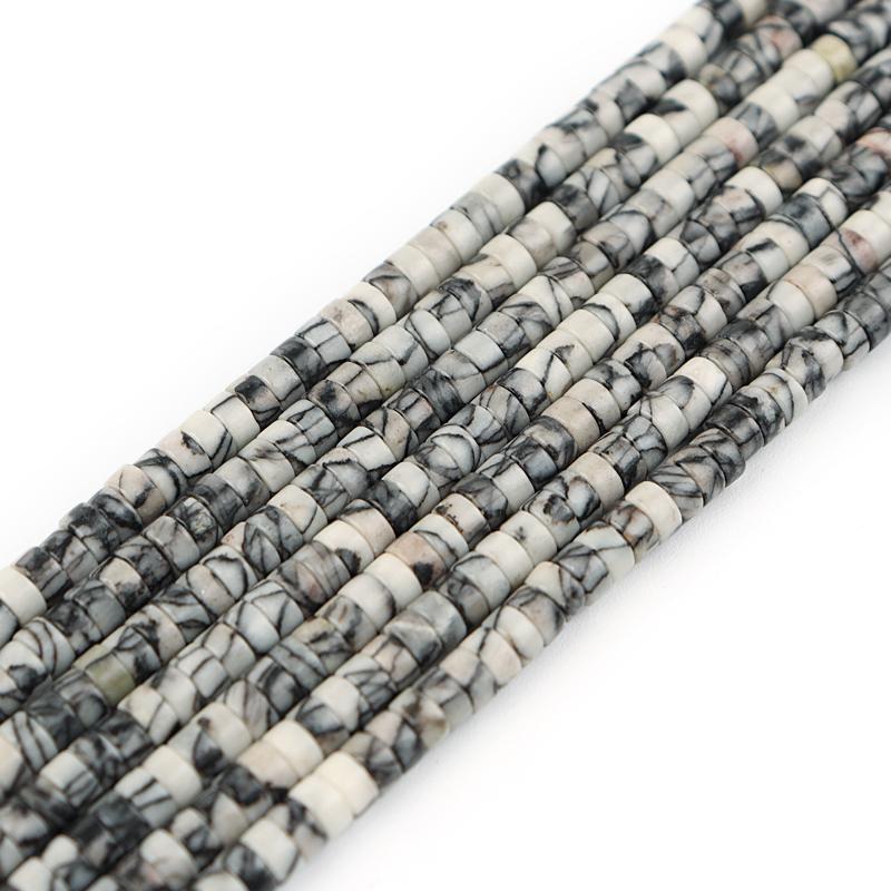 38cm Natural Tiger Eye Spacer Beads 1 String Flat Round Charm Volcanic Stone Bead Diy Bracelets Necklace Jewelry Finding