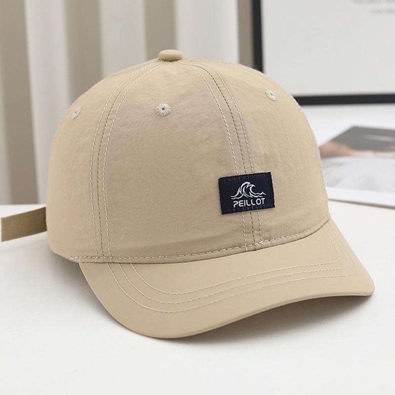 

Мужская кепка с коротким козырьком, новый летний стиль, дышащая и быстросохнущая бейсболка, легкая кепка-утка с мягким верхом для женщин Adjustable хаки