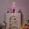 Waterproof LED Outdoor Christmas Ladder Lights for Festive Courtyard Decoration