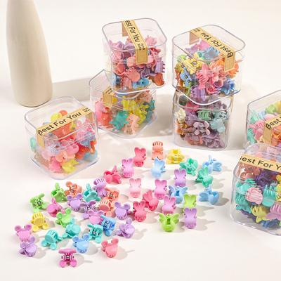 40pcs/set Colorful Hair Clip Multishaped Cute Bangs Hairpin Braid Hair Clip Headwear Hair Styling Accessories for Adult Children