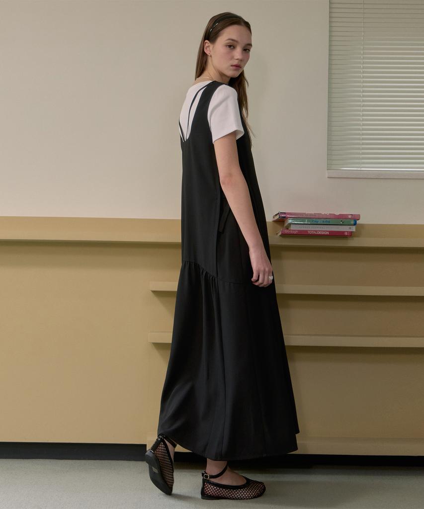 Jucy Judy V-Neck Sleeveless Dress Jzop320C