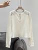 Damen Slim Fit Langarm Reißverschluss T-Shirt (Herbst/Winter 2025)