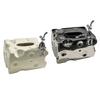 Tissue Box Cover Ceramic Rectangular Stylish Elegant Decorative Napkin Box Holder for Desktop Coffee Table Tissue Dispenser