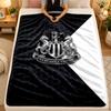 Coperta di Flanella Newcastle United Calcio Calda Morbida Plaid per Uso Interno Divano Letto Soggiorno