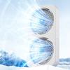 Tabletop Fan Air Circulation Fan Portable Dual Use Rechargeable Brushless Motor Multi Speed Adjustable with USB Cable for Home