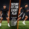 3pcs PP Flag Football Set PVC Adjustable Flag Football Belt Portable Tear Away Belt  Training Games