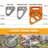 Brake Pedal Plate Shift Lever Tip For KTM EXC 300 EXCF 350 SX 125 SXF 250 SXF 450 XC XCF XCW 500 XCW-F TPi SIX DAYS 2017-2024