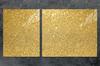 PIANO COTTURA E TAGLIERE IN VETRO 100x52 ORO