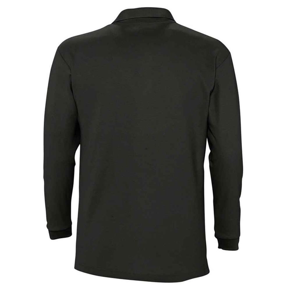 Unisex Vinter II Långärmad Pikétröja för Vuxna