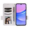 For Samsung Galaxy A17 5G Case with Wrist Strap Litchi Texture PU Leather Wallet Phone Cover