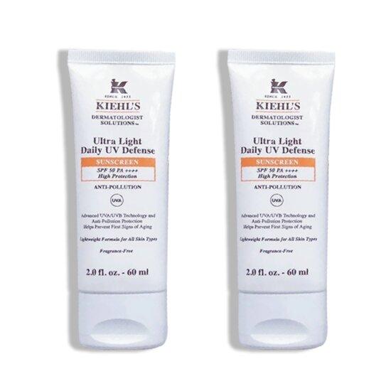 

[Kiehl s] Солнцезащитный крем Ultra Light Daily UV Defense 60 мл 1+1 Специальный набор