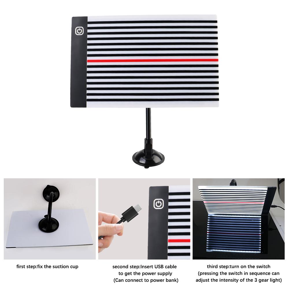 Paintless Dent Wire Board Car Dent Removal Tools Car Accessories Reflectors Lamp Repair LED Light Line Board Tools Auto