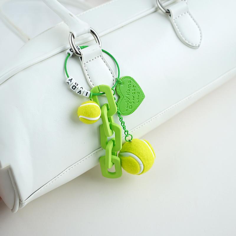 Unisex Bag Pendants Tennis Shoes Cute Kawaii Funny Fashionable Bag Accessories High-quality Multifunctional Keychains For Couple
