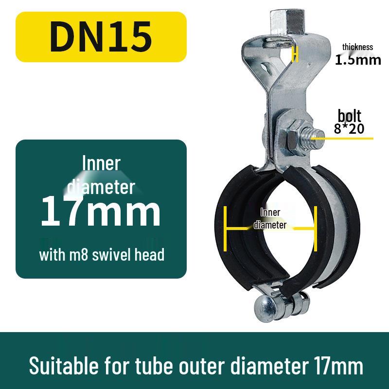 Universal Galvanized Lantern Hanging Clamp for Air Ducts and Pipes