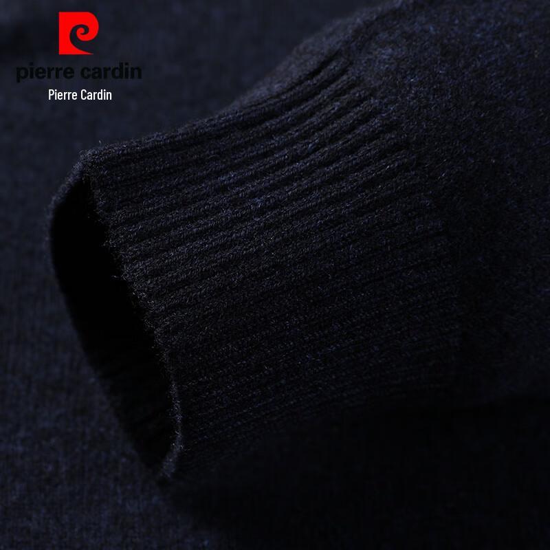 Pierre Cardin Men's 100% Pure Wool Polo Collar Sweater