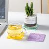 Nordic Leaves Coasters Silicone Insulation Coasters Pot Mats Thick New Dining Table Heat-proof Bowl Mats Plate Mats
