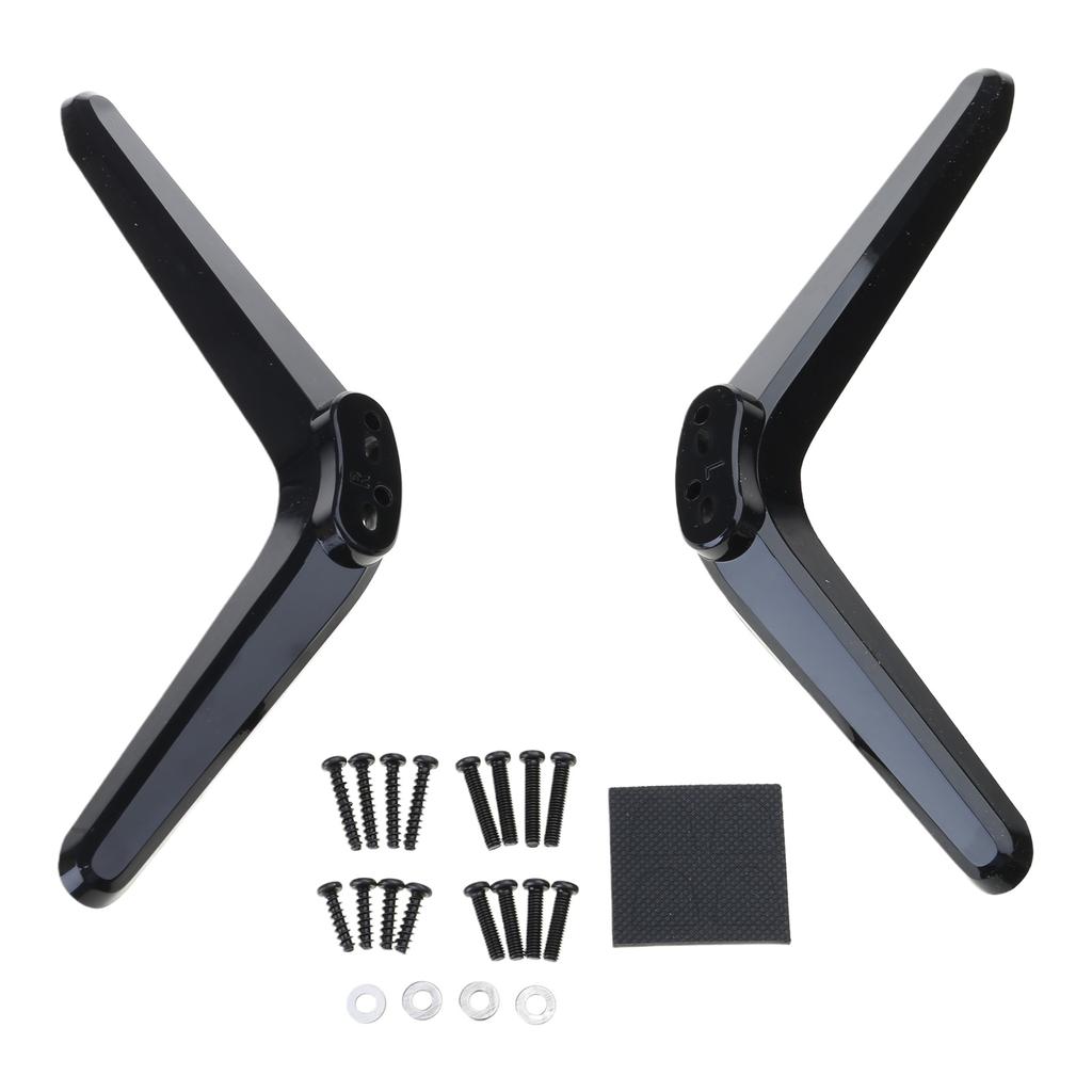 TV Mount Stand Universally Replacement TV Stand Base Pedestal Mount TV Legs for Hole Distance 17-20mm