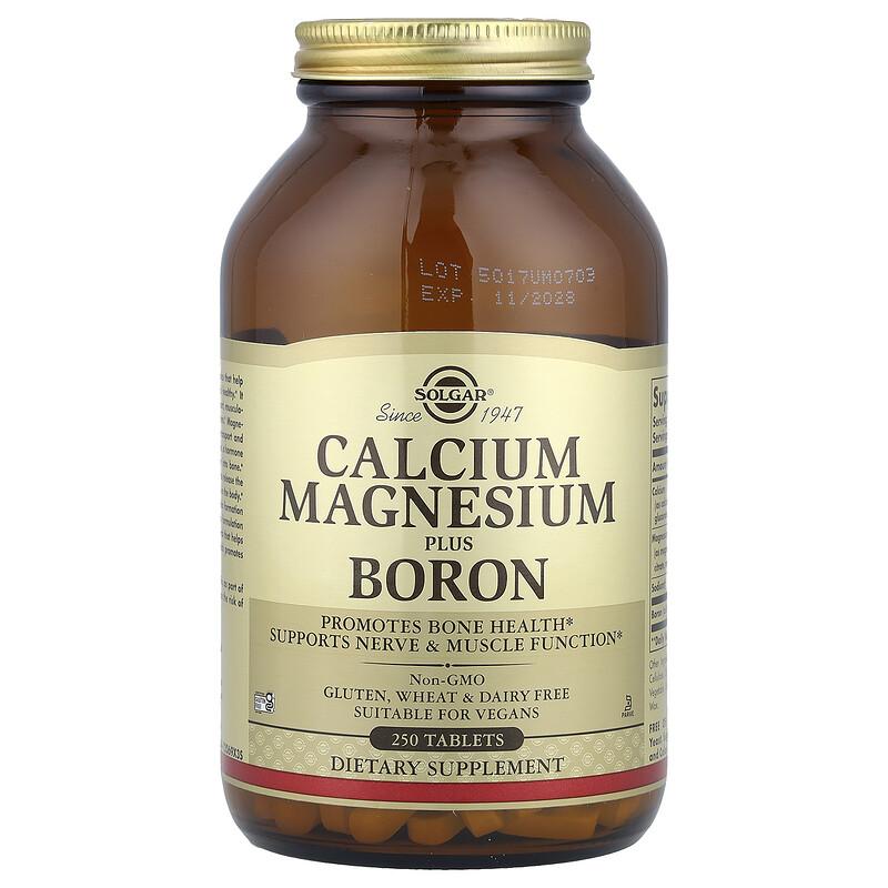 Calcium Magnesium Plus Boron, 250 Tablets