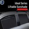 Retractable Side Window Sunshade: UV Protection & Heat Insulation Mesh for Ideal ONE