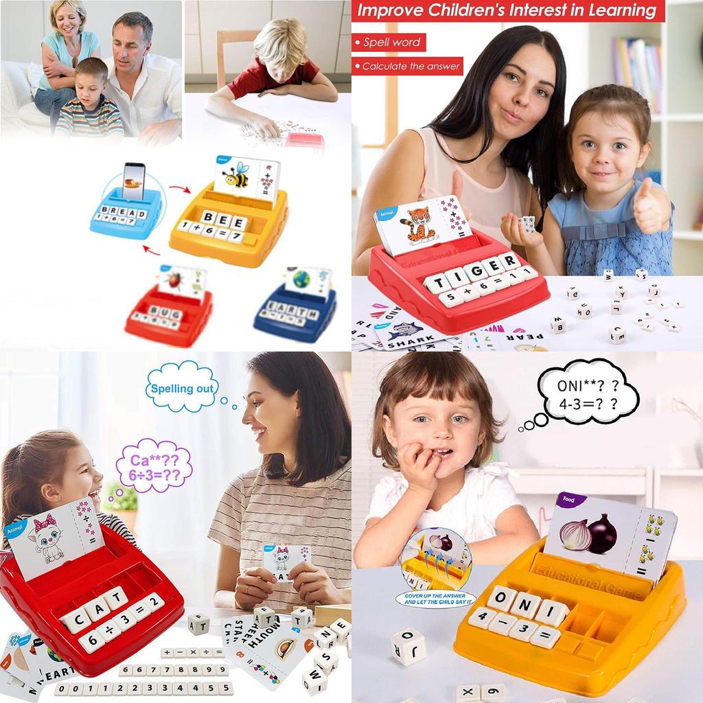 Colorful English Alphabet Learning Game Machine For Interactive Early Education Playtime