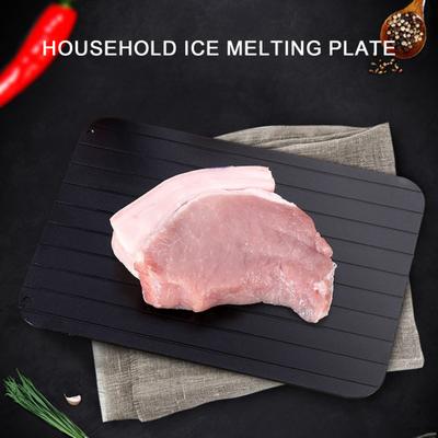 Schnelles Auftauen-Tablett, Luftfahrt-Aluminium-Auftauplatte, schnelles Auftauen, Brett, Auftautablett, Auftau-Meister, Küchenhelfer