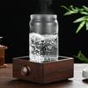 1800ml Coffee Beans Vacuum Sealed Tank Glass Food Storage Press Type Fresh-keeping Coffee Jar Air Extraction Transparent Jars