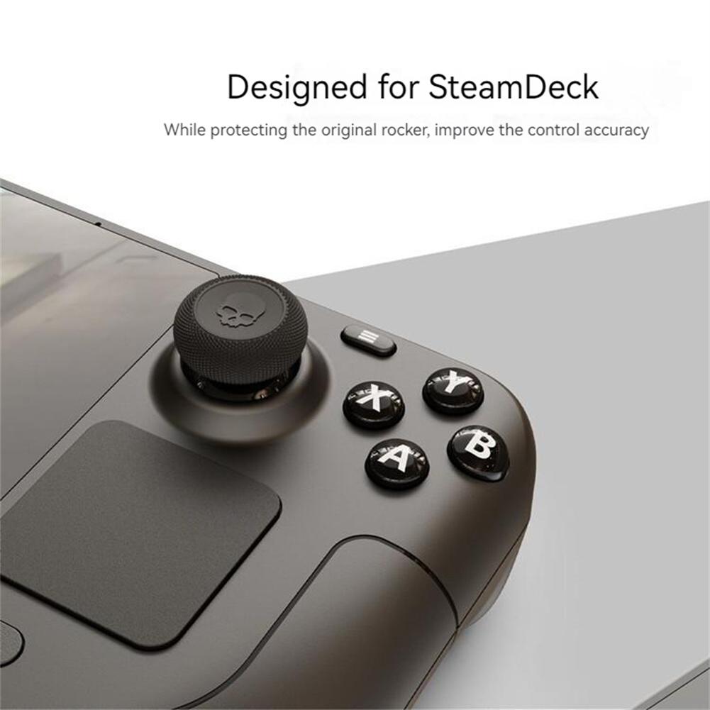 6pcs Joystick Cap Compatible For Steam Deck Fps/tps Chicken Eating Artifact Silicone Non-slip Thumbstick Cover