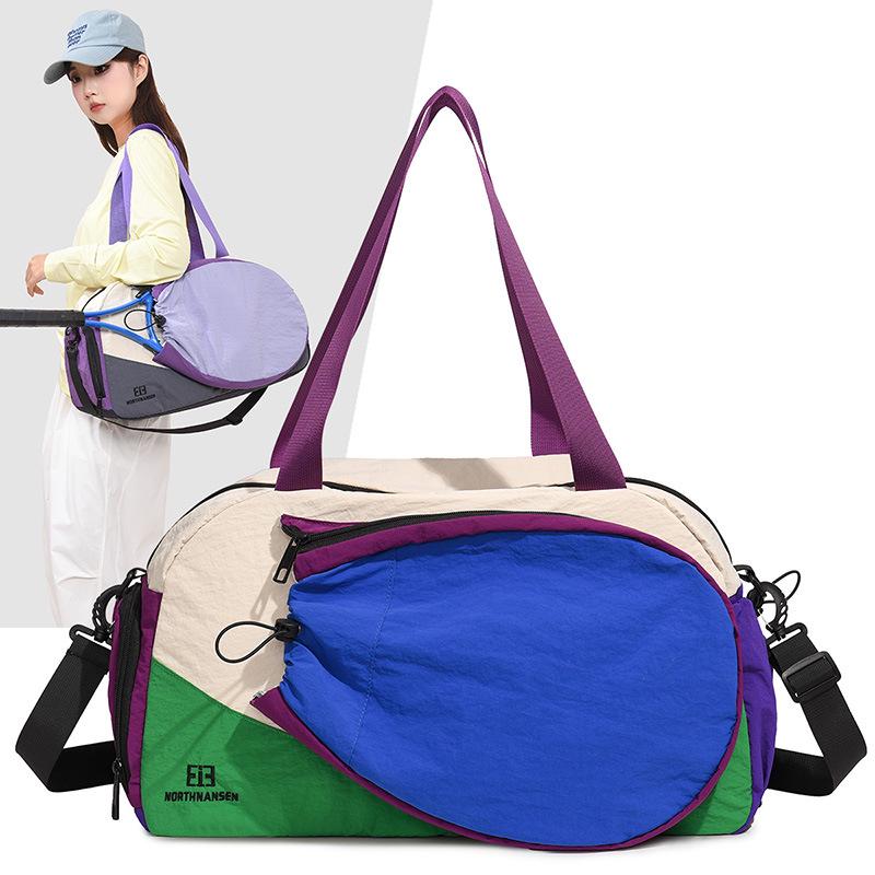 Nylon Large-Capacity Gym & Travel Bag with Wet-Dry Separation
