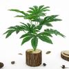 Yousheng Home Decor 9 Leaves/1Pc Artificial Green Plant