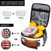 Tibetan Tiger Rug Insulated Lunch Bag for Women Kids Portable Food Boxes Thermal Lunch Box Tote