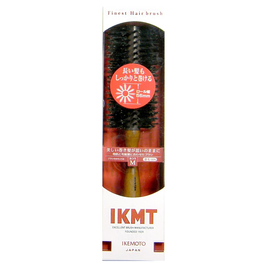 Ikemoto Brush Brokering Brush Medium Bristle Hardness Made In Japan Hairbrush/IKMT (Large), (M), IKH5624,