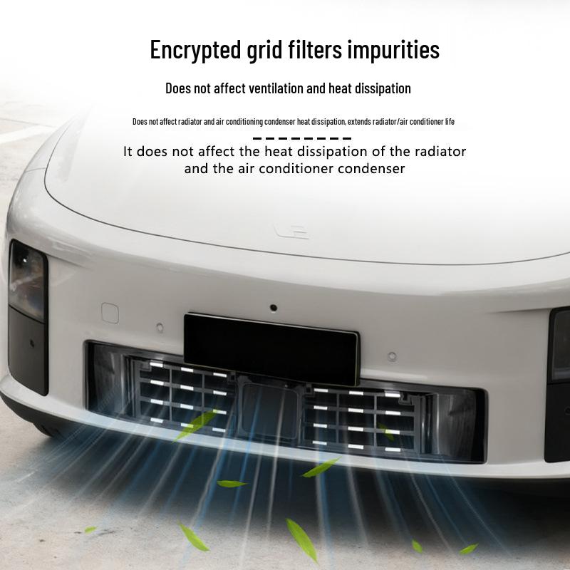 Ideal I6 Front Grille Water Tank Clip-On Protective Cover with Insect and Catkin Modification
