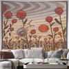 Boho Tapestry Nature Wall Hanging Aesthetic Room Decor Vintage Botanical Wall Art Home Decor Dorm Room Living Room Wall Hanging