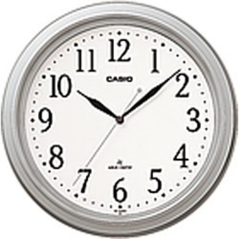 

wall clock wave ceptor silver IQ1005J8JF with automatic radio reception function
