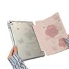 Butterfly Flower Is Suitable for iPad Pro11 Inch Y Folded Edge Sticker, Tablet Protective Case with Pen Slot, Anti-drop Soft Case Ins Wind
