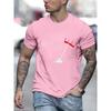 Vintage VU Meter Print Men T Shirts Streetwear Summer Clothes Oversized Tshirts Clothes Loose T Shirt Short Sleeve Men Clothing