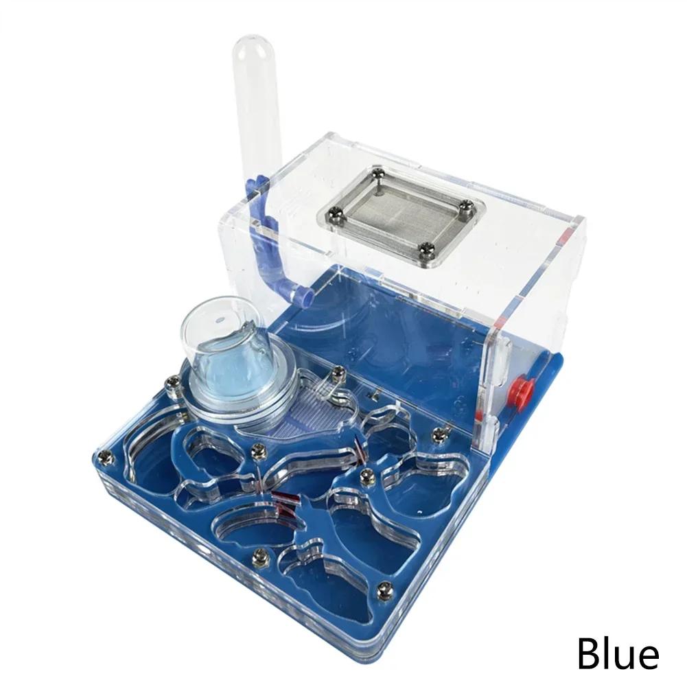 DIY Acryl Flat 3D Ant Farm Ant Nest with Feeding Area Ant House Insect Villa Pet Anthill Workshop with Moisturizing Water Tower