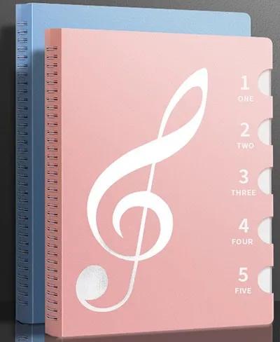 

2pcs black, non reflective, modifiable, transparent insert, storage book, sheet music, music score folder,Music score folder,