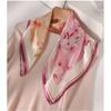 100% Mulberry Silk Scarf Women's Printed Small Square All-match Light Luxury Thin